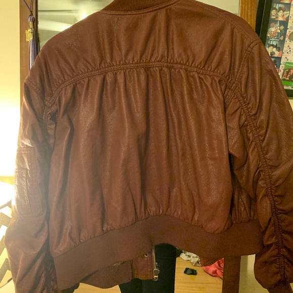 We the free snap out of it vegan bomber jacket - Picture 4 of 5